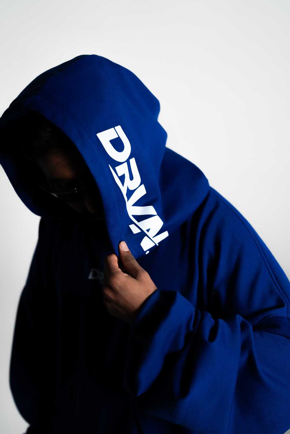 DRVN HORIZON BLUE HOODIE - Image 4
