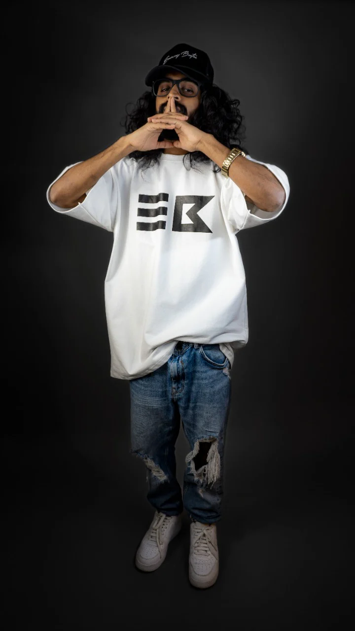 EB BIG LOGO WHITE T-SHIRT - Image 3
