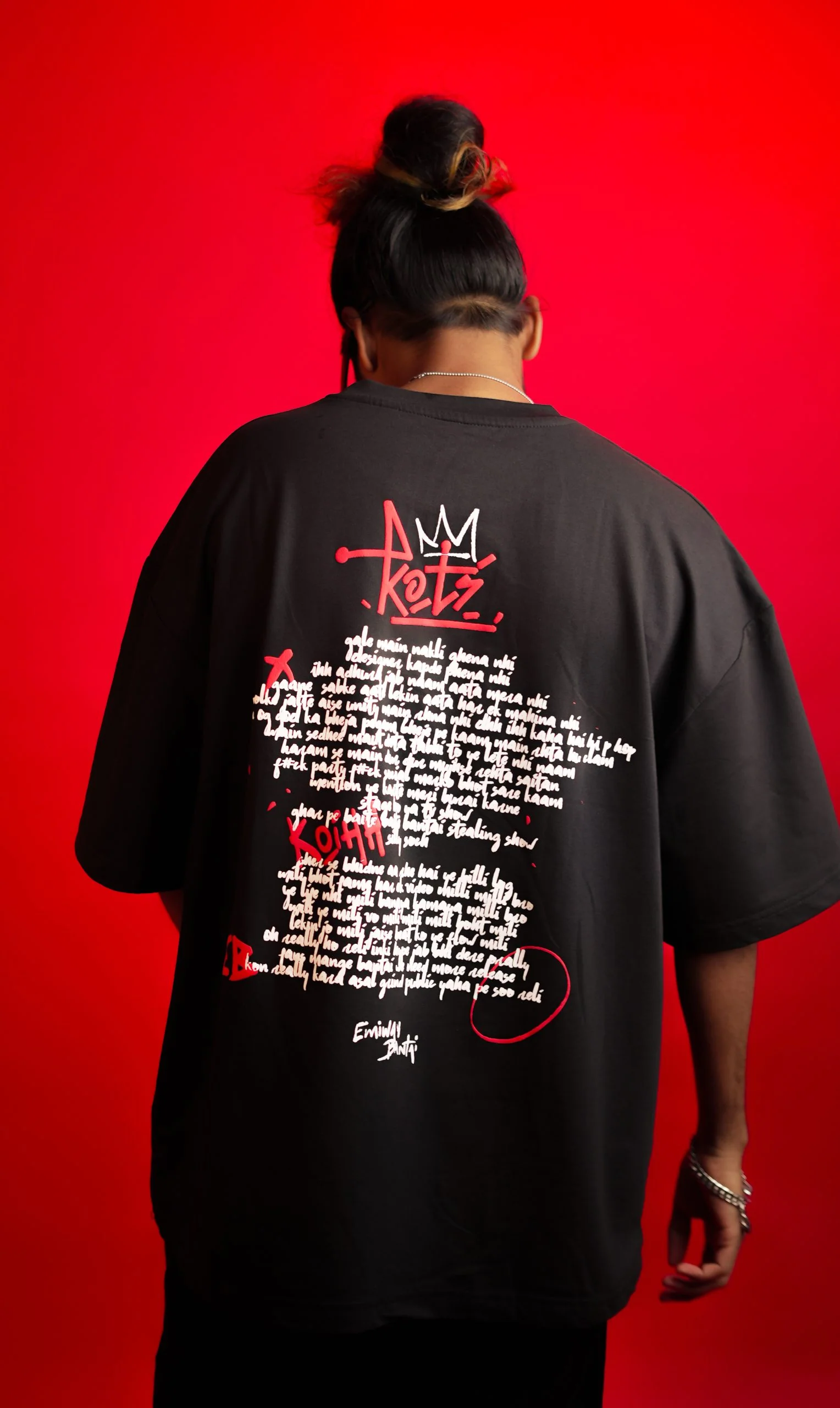 KOTS BLACK T-SHIRT - Image 3