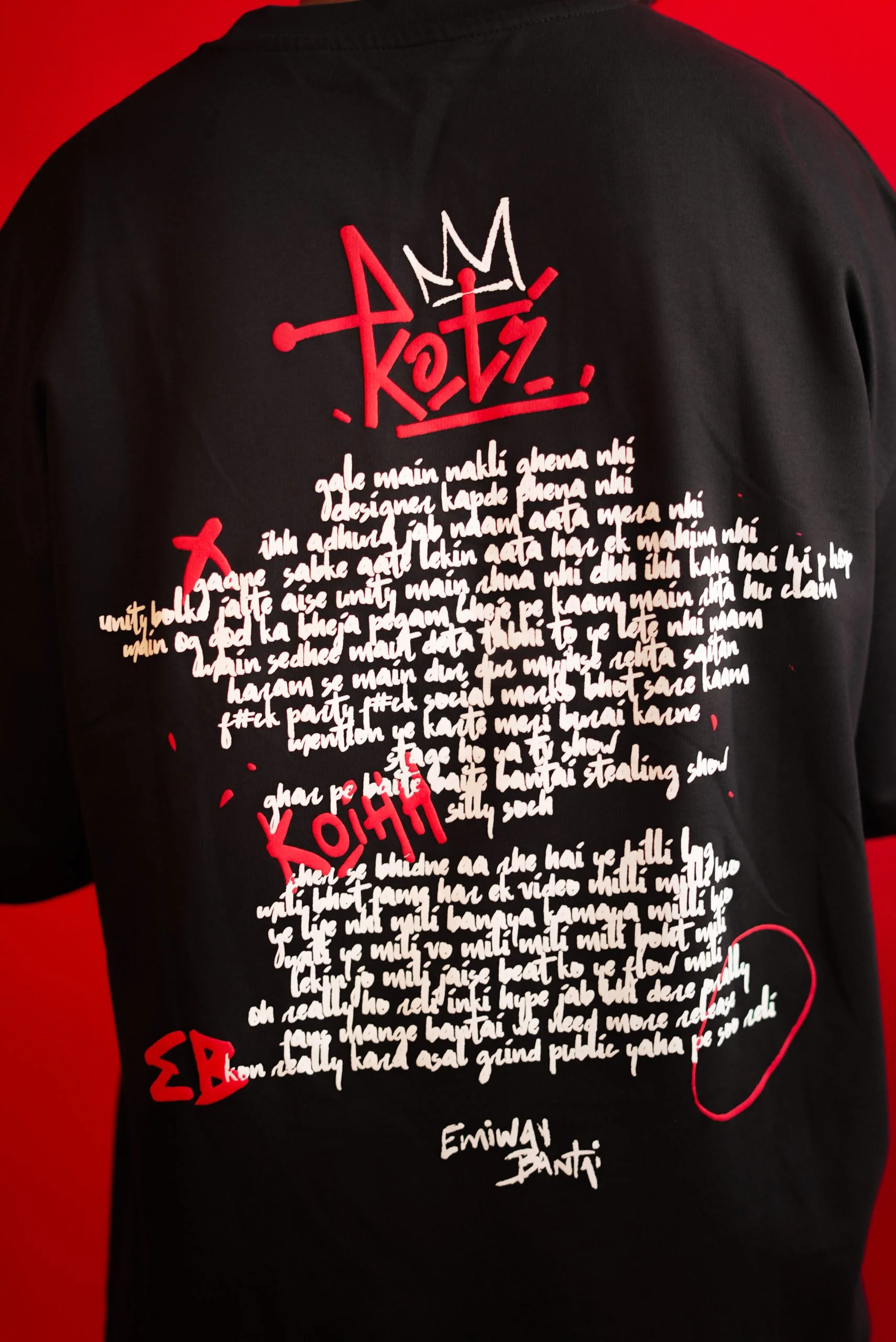 KOTS BLACK T-SHIRT - Image 5