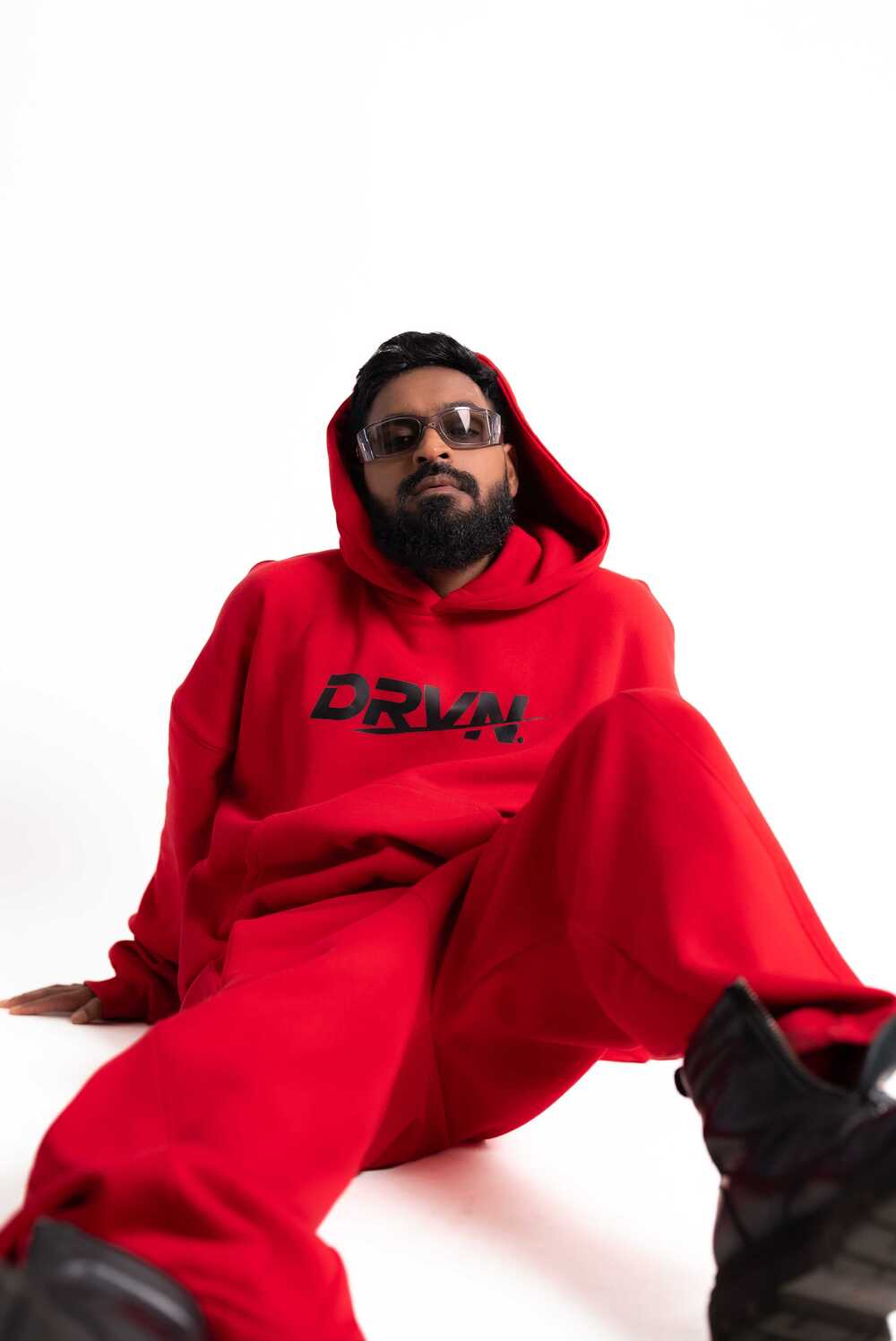 DRVN BLOODLINE RED TRACK PANT - Image 3