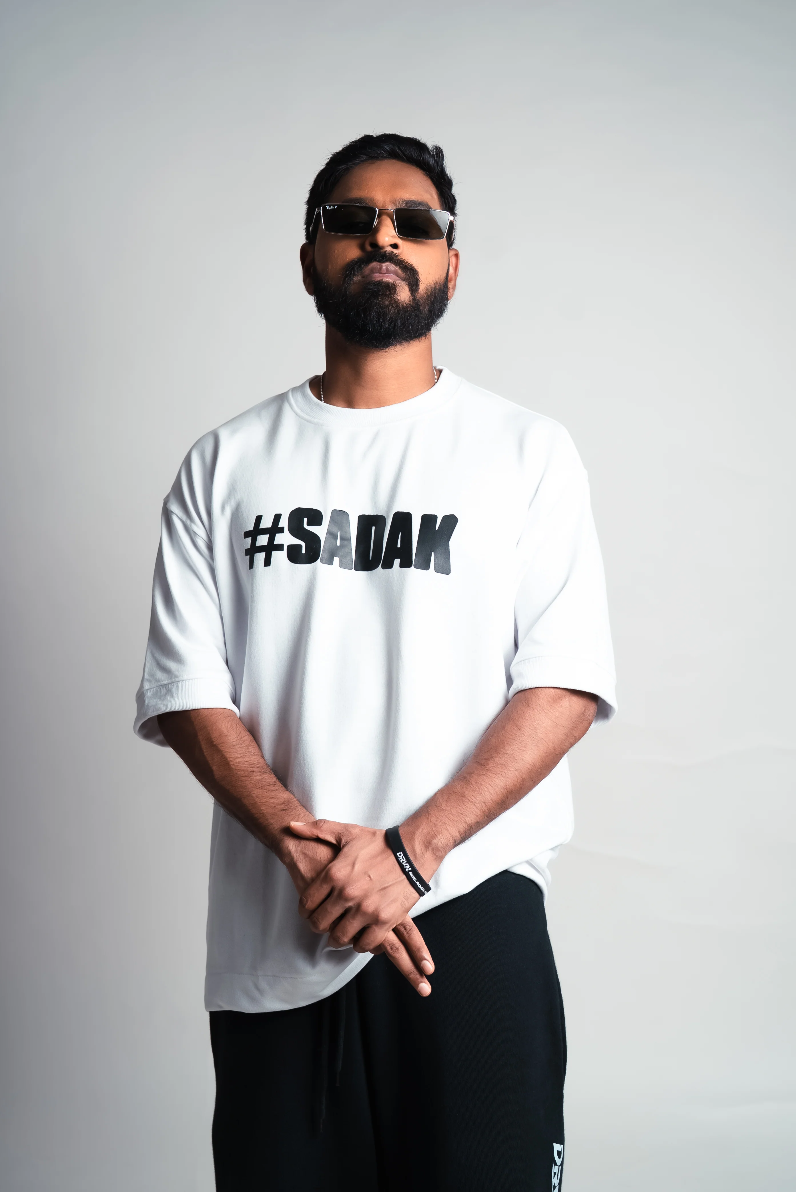 #sadak WHITE ( oversized t shirt ) - Image 3